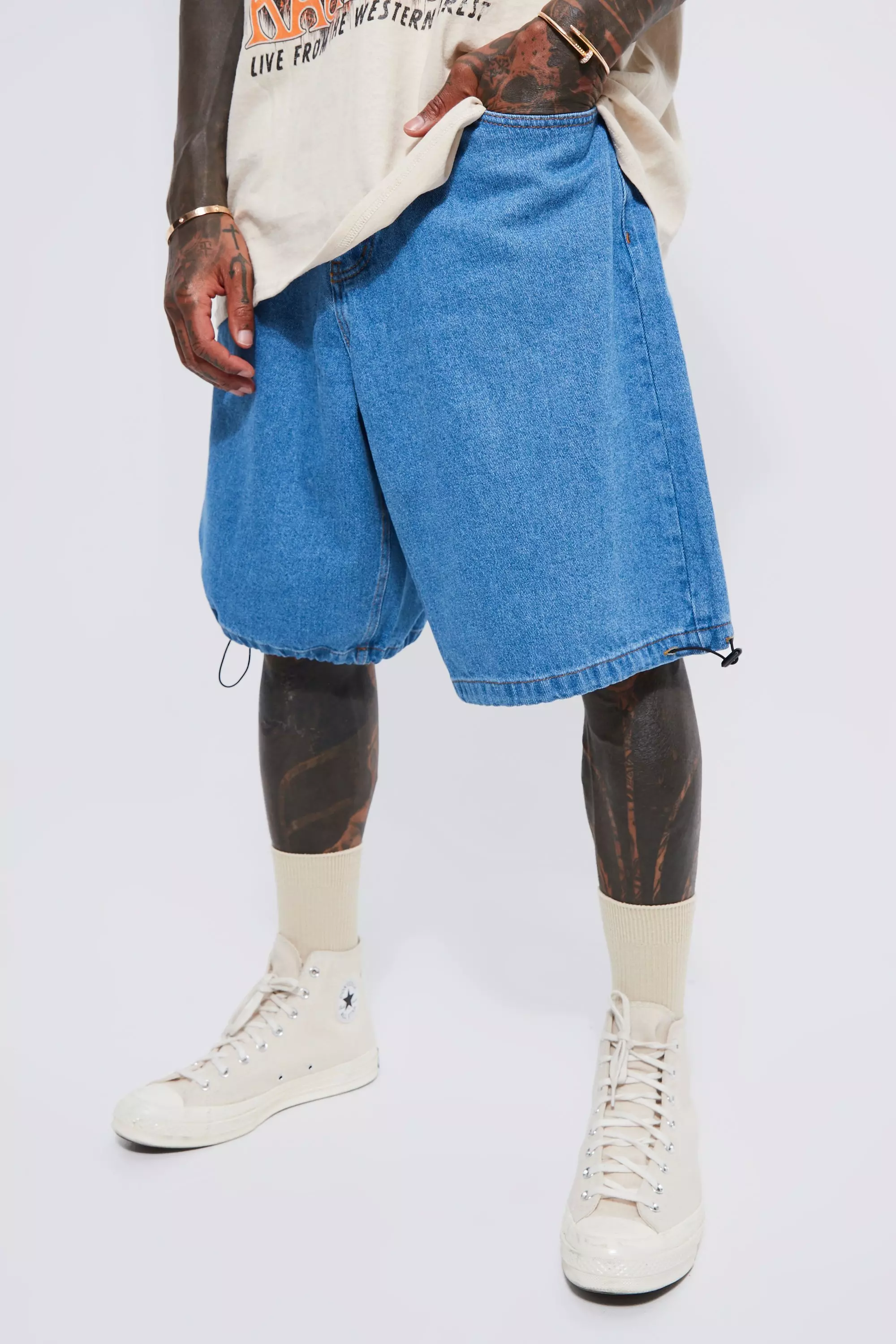 Mens sales parachute shorts